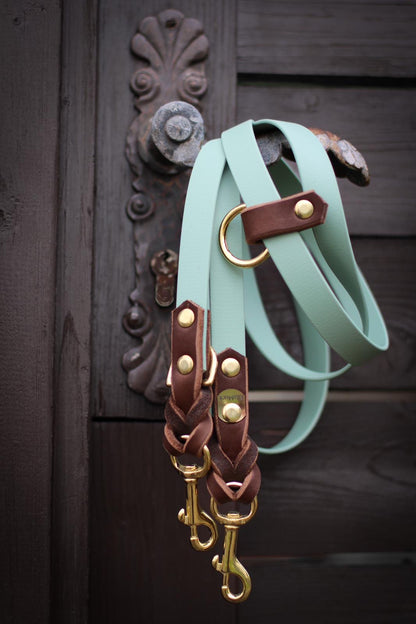 BiothaneXLeder Leine