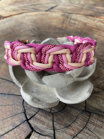 Paracordhalsband Ella